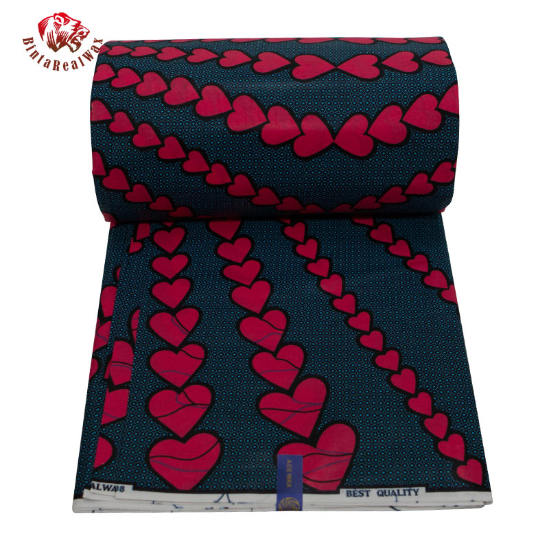 BintaRealWax Ankara Fabric ric - Sewing Batik Fabric recension och pris